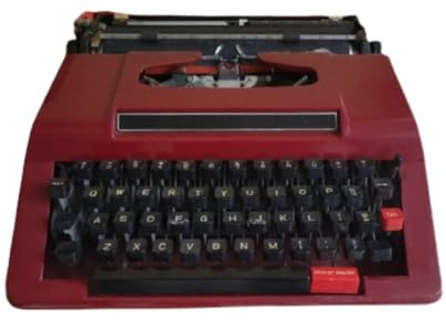 Manual Typewriter for Home Office and Vintage Styling, Mechanical Writing Machine for Creative Authors, Ideal for Envelopes, Poetry, and Formal Documents