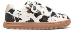 Conguitos - Baskets Basses Barefoot Goflex pailletées pour Fille (Purpurina/Tailla 30)
