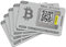 Ballet REAL Bitcoin 5er-Pack - Die einfachste Cold Storage Karte für Kryptowährungen, Hardware Wallet mit Unterstützung für mehrere Kryptowährungen