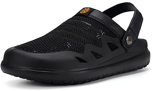 Eagsouni Sabots Mules Femmes Chaussures de Jardin Été | Respirant,Antidérapantes,Confortables,Légeres,orthopédiques,Sandales,clogs,plage Piscine