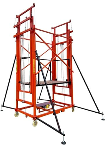 Andamio Elevador Electrico Plataforma elevadora de andamio eléctrica completamente automática, mesa elevadora hidráulica móvil plegable, construcción de decoración interior y exterior, con control rem
