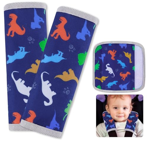 FIODAY Seat Belt Cover Pad for Baby, 2Pcs Soft Seatbelt Cushion Covers