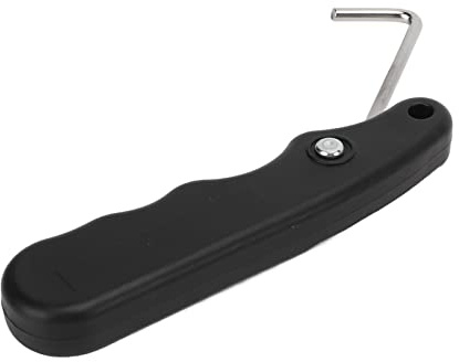 Yctze Poignée de Serrage de Dentelle de Patin de Hockey sur Glace, Pièces d'outils de Patinage en Plastique en Acier Inoxydable pour Patins à Glace, Protections de Patins à roulettes