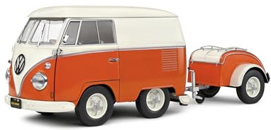 Solido 1:18 Kool Kombi 2023 weiß/orange