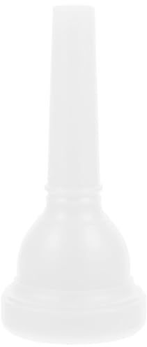 Homoyoyo Boquilla Sonido para Accesorio Abs Trombón Ligero Blanco Buen y Resistente para Principiantes y Profesionales