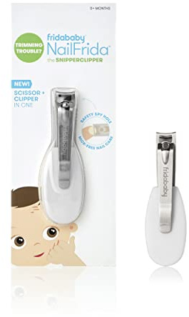 Frida Baby NailFrida The SnipperClipper, Baby Nail Clipper, Infant Nail Clipper for Baby with Safety Spyhole, for Newborns and up