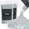 v1rtus 2X Glitter Grout Additive - Silver Holographic | Fine Metallic Flakes for Adding Sparkle to Kitchen & Bathroom Tiles | Enhance Indoor Grouting with a Durable Sparkly Effect | 100 g (x2)