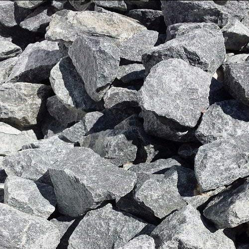 GABIONA - Gabionen Steine - 500 kg Diabas mit Ø 63-180 mm - Zum Befüllen für Gabionen mit Maschenweite bis 5 x 10 cm