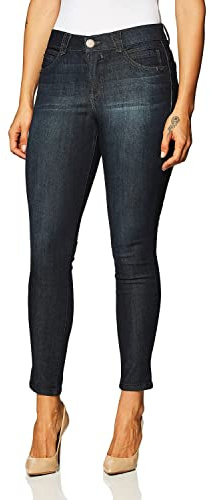 Democracy Women's Ab Solution Jegging, Indigo, 14