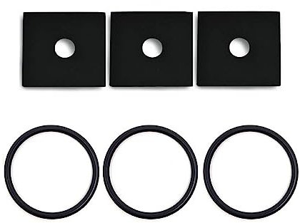 AMPSTORE 3 Guarnizioni ricambi per macchina caffè compatibile con didiesse frog + 3 Spessori