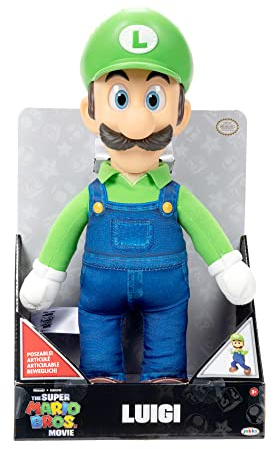 Nintendo Super Mario Movie 35cm Roto Plüsch - Luigi
