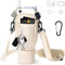 AIROLDI Sac pour Stanley Cup 1,2 l / 40 oz Stanley Cup, sac de transport avec compartiment pour téléphone portable, mousqueton et bandoulière réglable, pour voyage, randonnée, course à pied, cyclisme