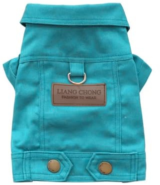 WOEIFGV Tractions - Abrigo vaquero para perro, otoño, mascotas, para perros pequeños, ropa hermosa para mascotas, tracciones para perros, chaquetas vaqueras para otoño e invierno