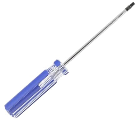 Magnetisk torx-skruvmejsel, T8 precisionsskruvmejsel Cr-V säkerhet magnetisk stjärnskruvmejsel för hushållsreparation (längd: 130 mm)