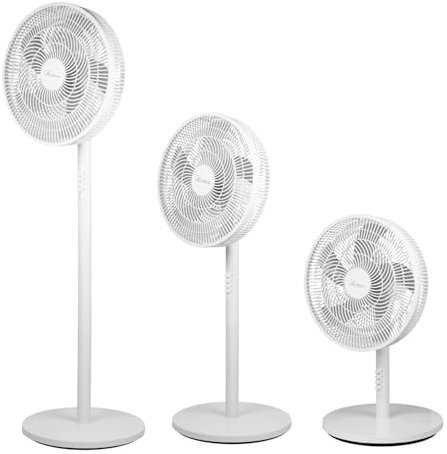 Ardes - AR5PR4004 Ventilatore Multifunzione AIRE 3 in 1 - Ventilatore Piantana da Divano e da Tavolo 5 Pale - Altezza Regolabile Diametro 40 cm Oscillante, Inclinazione Verticale Griglia a Raggiera