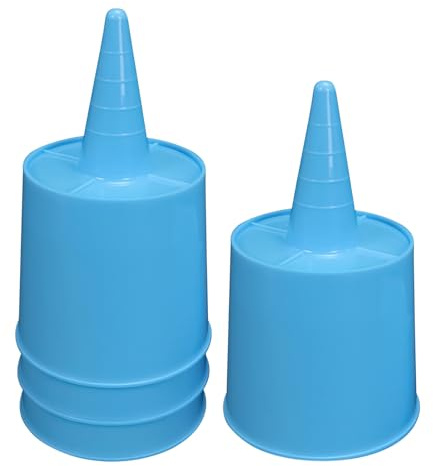 Portabicchieri Da Spiaggia, 4 Pezzi Porta Bicchiere Di Sabbia, Porta Bicchieri Di Plastica, Sottobicchieri, Per Bevande, Telefono, Occhiali Da Sole, Chiavi, Adatto per Un Diametro Inferiore a 8cm, Blu