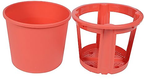 UPKOCH Potato Planting Bucket for Outdoor Garden Practical Sweets Potato Growing Pot Double Planter Box for Vegetables and Flowers