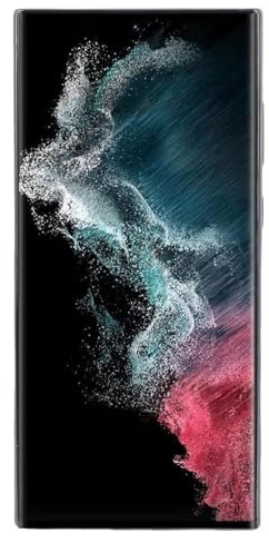 Yosoo Health Gear Byte Av Telefonskärm TFT Touch Screen Digitizer Assembly 6,8 Tum med Mellanram 1 Till 120Hz 3D Touch för S22 Ultra 5G Reparationsanvändare (Svart)