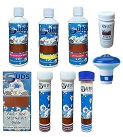 SUDS-ONLINE Hot Tub Starter Kit - Medium Size Great Value