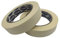 Twin Pack Premium Masking Tape - 50 Metre Rolls - Painting & Decorating Strong Adhesive Tape - 2 ROLLS (24mm x 50m)