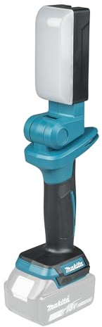 Makita DML816X LED-batteridriven arbet 14,4 V-18 V (utan batteri och laddare), med diffusor, max. 500 lumen, 3 ljusstyrkenivåer, ljushuvud kan vridas 270°