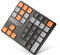 SurnQiee Bluetooth Numeric Keypad, Wireless Number Pad 35-Keys Financial Accounting Rechargeable Number Keyboard for Laptop Desktop, PC, Notebook