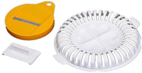 GNAUMORE Macchina per Patatine per Microonde,Macchina per Chip per Microonde,Macchina per Patatine Fai da Te,Macchina per Patatine al Forno nel Microonde,Macchina per Patate Chip Maker