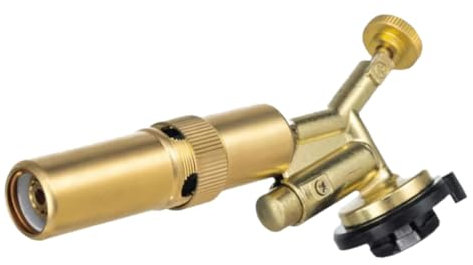 HOMOBABE Gas Tank Igniter Portable Torch Head for Outdoor Flame and Welding Torch Adjustable Lengthen Burner for Camping Bbq and Kitchen Use