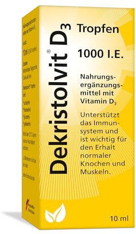 Dekristolvit D3 Tropfen 1000 I.E., 10 ml Soluzione