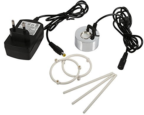 24V Ultraschall Nebelmaschine,24V Fogger Springbrunnen Teich Zerstäuber Luftbefeuchter, Steingarten Aquarium Vase Geburtstag Heiligtümer Fogger Zerstäuber Dekoration(A)