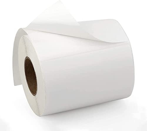 Direkt 10 x 15 cm termiska etiketter 1 rullar 250 etiketter termiska fraktetiketter vita skrivaretiketter för adress frakt porto USPS UPS Zebra Toshiba Citizen Eltron och Orion-skrivare