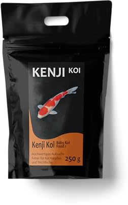 KENJI KOI Baby Koi Food 1 250 g 0,5-0,8 mm Koi Comida para cría de bebé | Alimento profesional para cría a partir de los primeros días | Koizucht