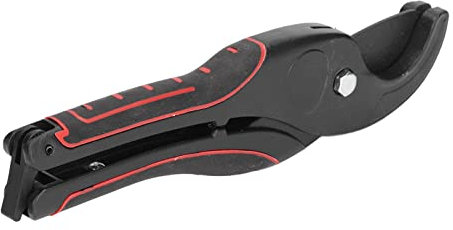 Cortador de Tubos, Cortador de Tubos de PVC, Acción de Trinquete, Tijeras para Tubos de Hoja Reemplazable con Bloqueo Automático, para Manguera de Goma CPVC PEX, Cortadores de