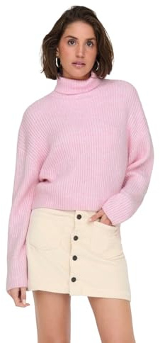ONLY Pull en Maille ONLMELANIE Pull en Maille Pink Lady M Pink Lady M