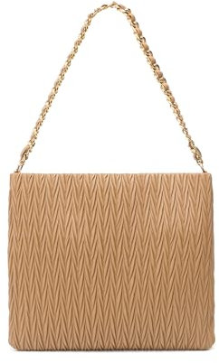 Miss Lulu Damen Handtasche schultertasche, Mode PU Leder Henkeltaschen, groß leicht shopper Achsel tasche, Reißverschluss Umhängetasche fur Frauen Schule Arbeit (Kamel)