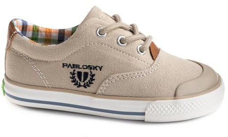 Pablosky Lona 980830, Scarpe da Ginnastica, Beige, 31 EU Larga