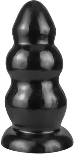 BDSMLOVE Plug anale gigante, Palline anali per uomo e donna, Plug Anale-dilatatore Donna Sex Toy Butt Plug, Sex Toys per uomini donne coppie, Plug Per Adulti Sextoy (Nero)