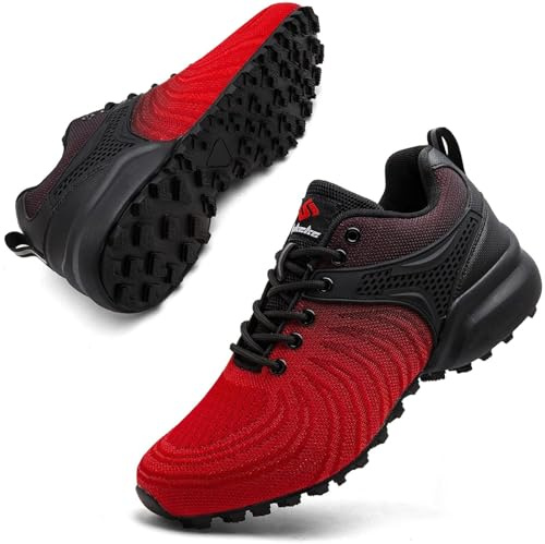 Mufanton Chaussures Trail Homme Chaussures Running Homme Chaussure de Randonnée Baskets Trekking Outdoor Antidérapante Respirantes Légères Chaussures de Marche