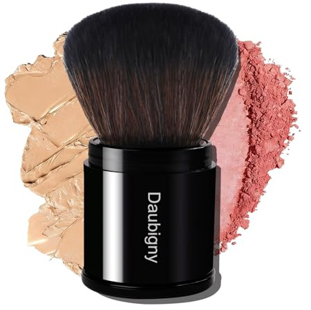 Retractable Kabuki Makeup Brush,Daubigny Powder Brushes Foundation Travel Foundation Brush for Blush Bronzer & Powder…
