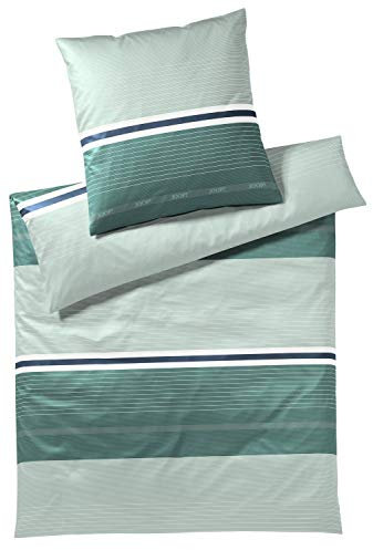 JOOP! Bettwäsche Fit jade Kissenbezug einzeln 40x80 cm
