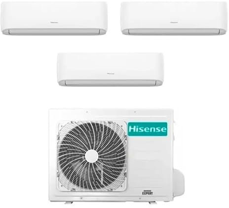 Climatizzatore Inverter Hisense Hi Comfort Wi-fi Trial Split 12000+12000+12000 Btu 3AMW72U4RJC R-32 A++
