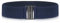 Jeffdad Damen Breiter Elastischer Taillengürte, Einfacher Elastischer Gürtel mit Schnalle, Elastic Belt Trimmer Stretchbund für Kleid Kleider Abendkleid Overall(Dunkelblau)