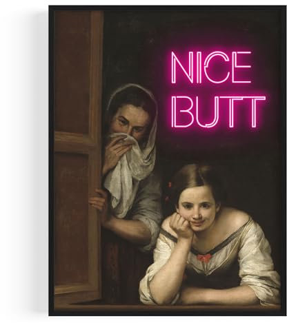 OHBIMBA® Badezimmer Deko Bilder Poster & Kunstdrucke Für Bad Und Gäste Wc Hochwertiger Kunstdruck für Deine Wanddeko Witziger Toilettenpapier Kunst - 21 X 30 cm - Ohne Rahmen