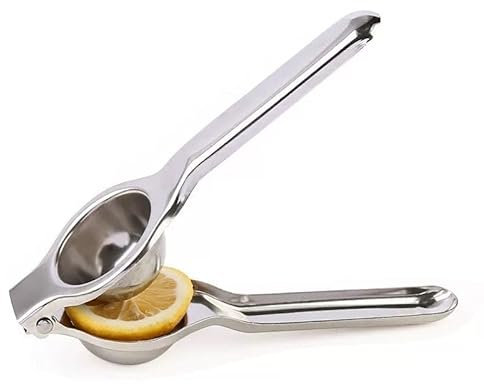 JTWMY Presse-citron, robuste, en acier inoxydable, 7 cm, manuel, durable, pour cuisine, bar, restaurant