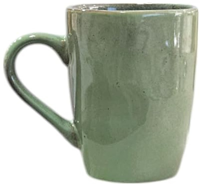 Ekilikua Home Taza de Café de Cerámica Verde 230 ml | Taza Expresso | Taza para té | Taza para Chocolate | Apta para Lavajillas | Regalos Originales | Apto para Microondas | Sin Plomo