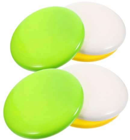 PACKOVE Disc Golf Scheiben 6 Stück Packung Leichte Kunststoffscheiben für Unisex Disc Golf Fahrer mit Kleinen Markierungen für Outdoor Discgolf