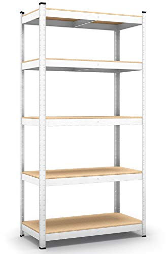 Panorama24 Lagerregal verzinkt belastbar bis 875kg - Maße: 200 x 100 x 50 cm, Regal Kellerregal Steckregal Werkstattregal Schwerlastregal