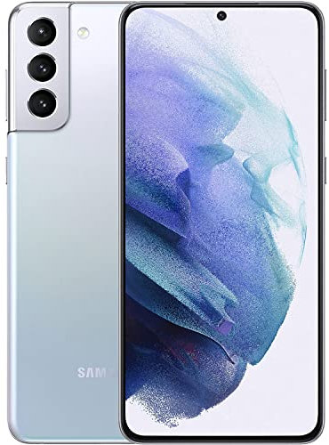 Samsung Galaxy S21+ 5G Smartphone SIM Free Android Mobile Phone Phantom Silver 128GB, (UK Version)