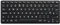Perixx PERIBOARD-732B Wireless 2.4 GHz Backlit Mini Keyboard, X Type Scissor Keys, White Backlit, UK QWERTY, Black
