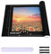 Celawork Puzzlematte für BIS 1500 2000 3000 Teile - Rollmatte Puzzleunterlage 100 x 140 cm (Schwarz, für 3000)